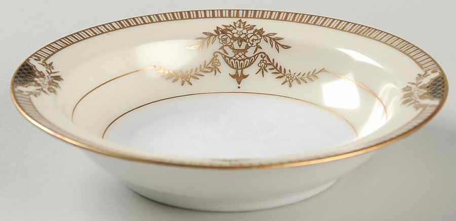 Goldier Rim Fruit/Dessert (Sauce) Bowl by Noritake-1