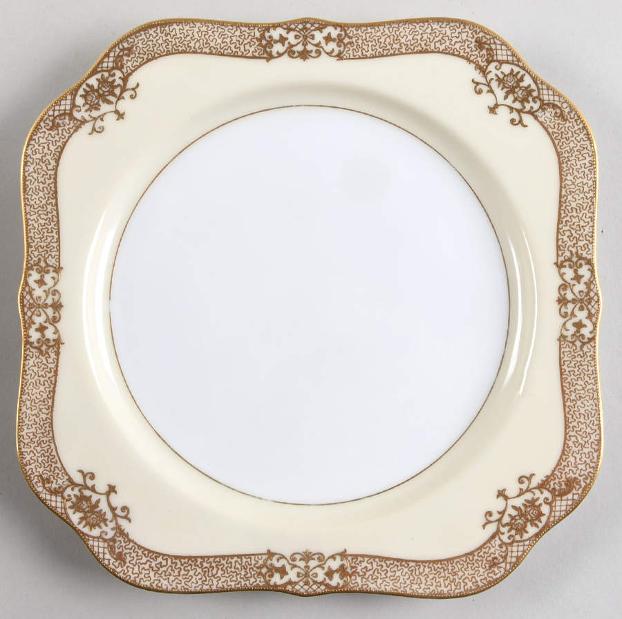 Goldinthia Square Salad Plate by Noritake-1