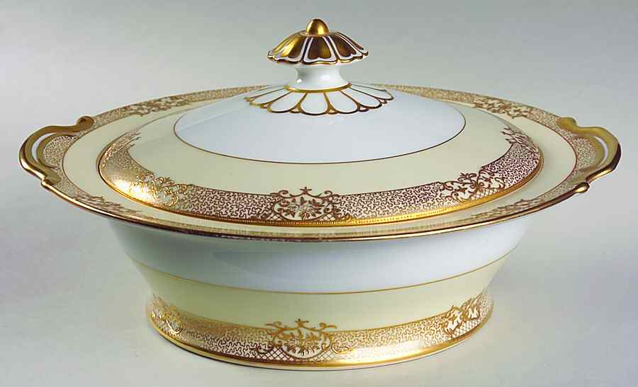 Goldinthia Round Covered Vegetable by Noritake-1