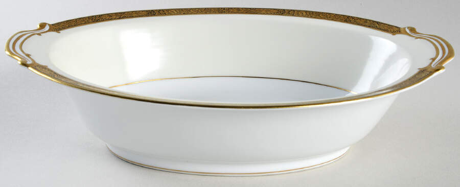 Goldkin (4985) 10" Oval Vegetable Bowl by Noritake-1