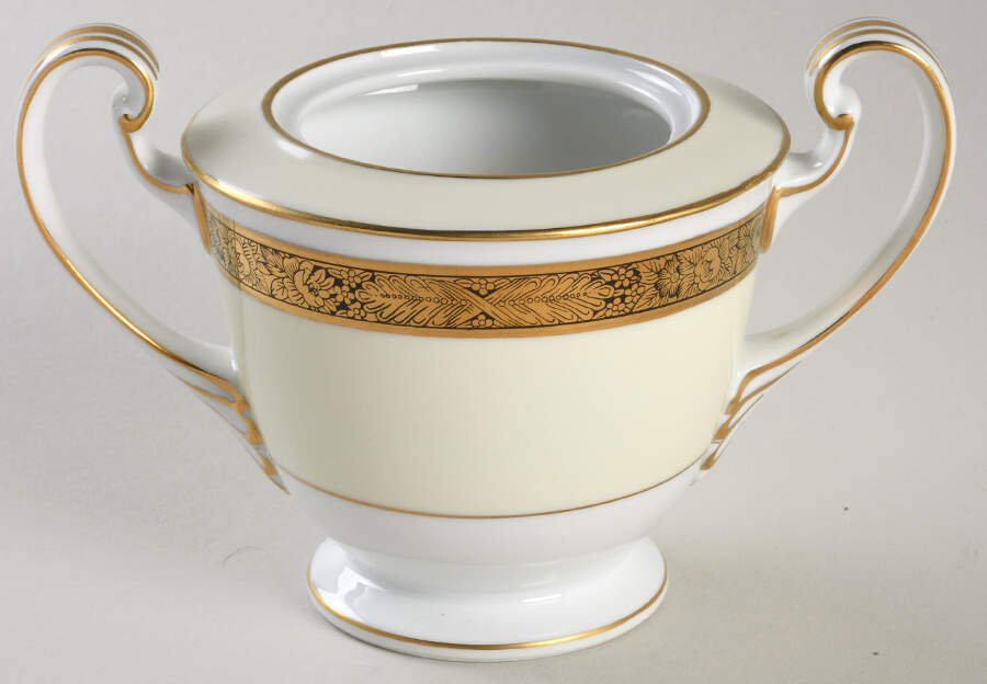 Goldkin (4985) Mini Sugar Bowl No Lid by Noritake-1