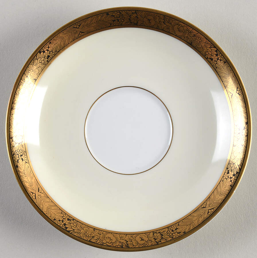 Goldkin (4985) Saucer for Demitasse Cup by Noritake-1