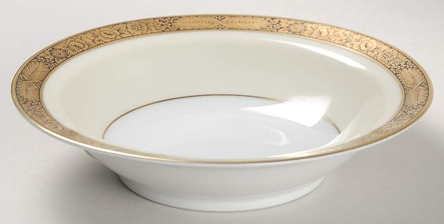 Goldkin (4985) Rim Fruit/Dessert (Sauce) Bowl by Noritake-1