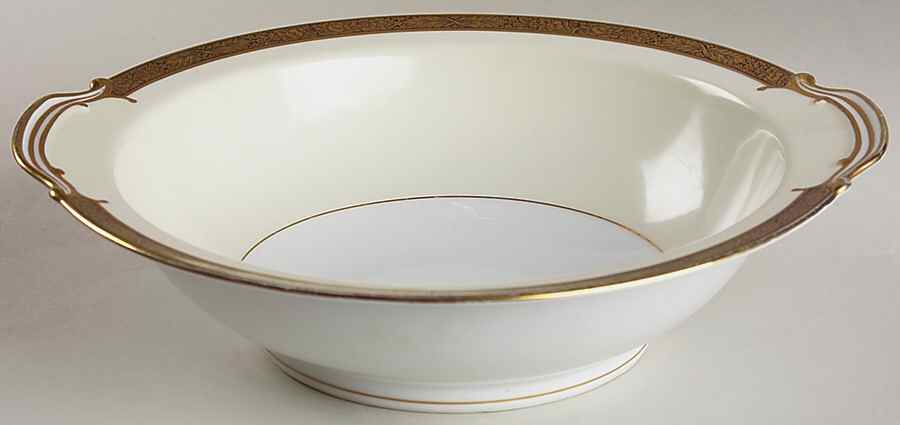 Goldkin (4985) 10" Round Vegetable Bowl by Noritake-1