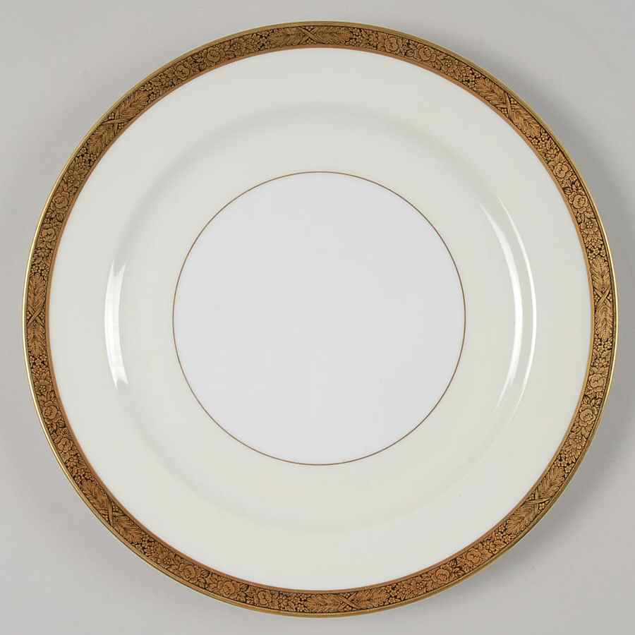 Goldkin (4985) Dinner Plate by Noritake-1