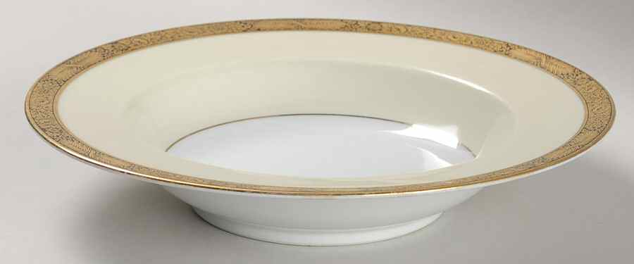 Goldkin (4985) Rim Soup Bowl by Noritake-1