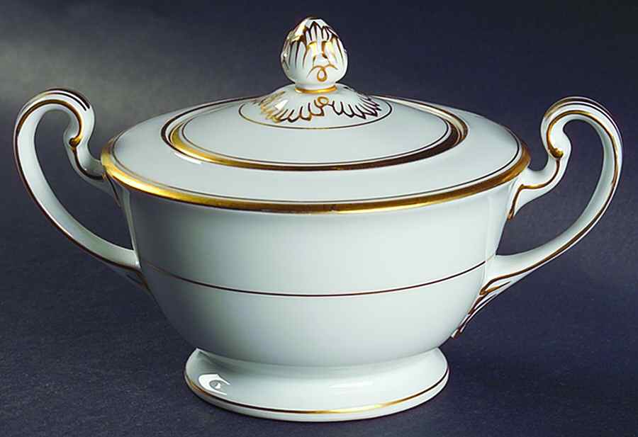Goldlane Sugar Bowl & Lid by Noritake-1