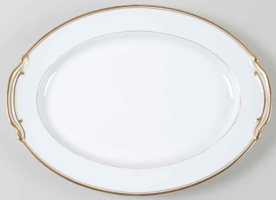 Goldlane 13" Oval Serving Platter by Noritake-1