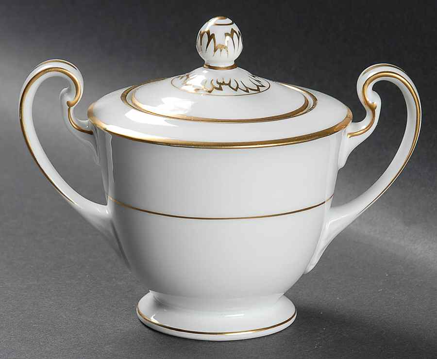 Goldlane Mini Sugar Bowl & Lid by Noritake-1