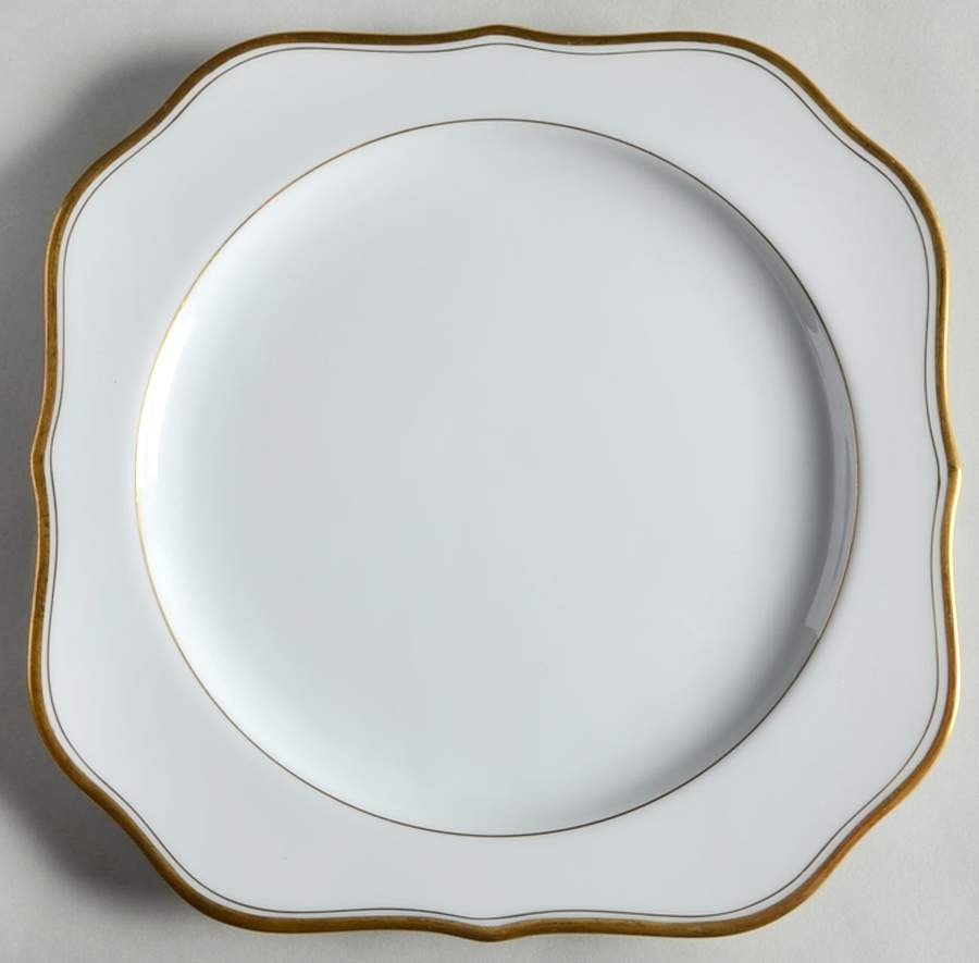 Goldlane Square Salad Plate by Noritake-1