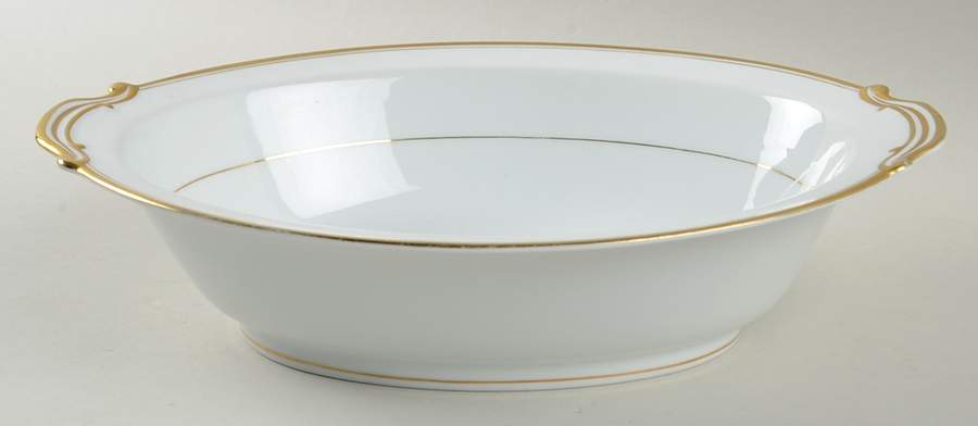 Goldlane 10" Oval Vegetable Bowl by Noritake-1