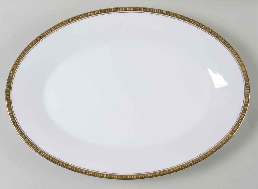 Goldlane 16" Oval Serving Platter by Noritake-1