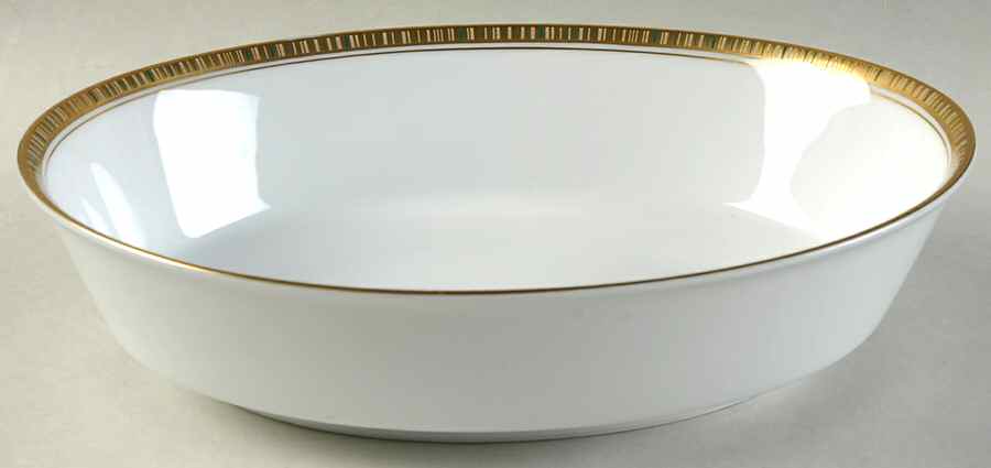 Goldlane 9" Oval Vegetable Bowl by Noritake-1