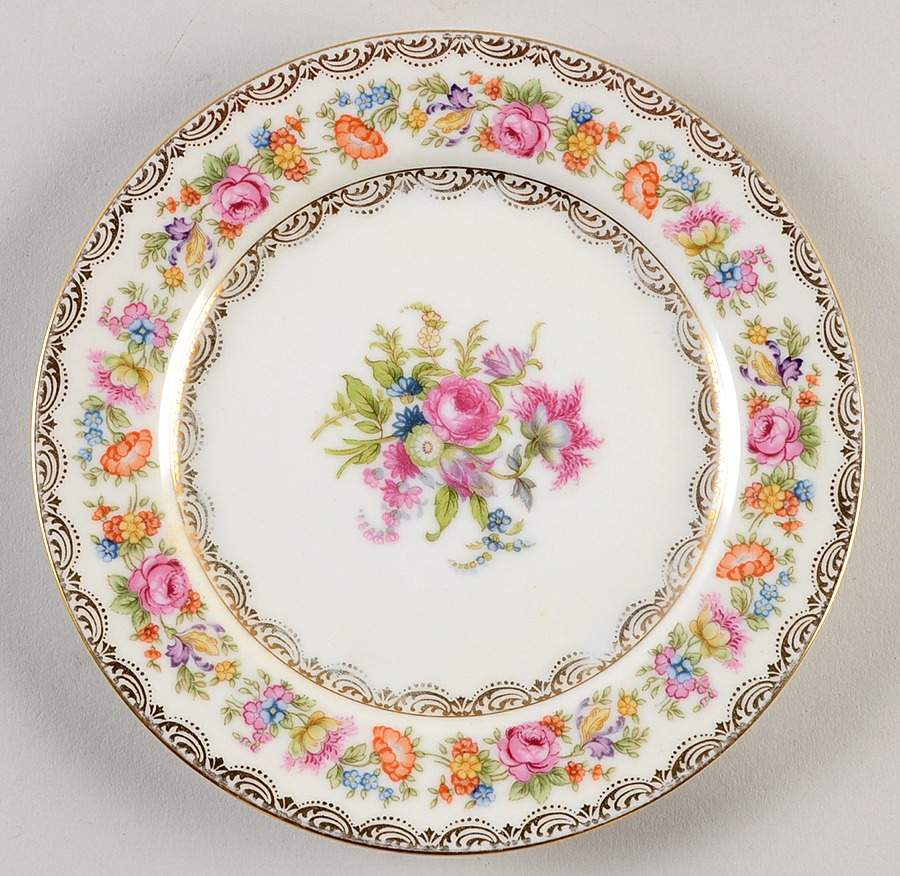 Goldlace Bread & Butter Plate by Noritake-1