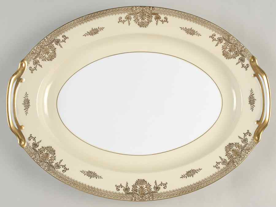 Goldlea 16" Oval Serving Platter by Noritake-1