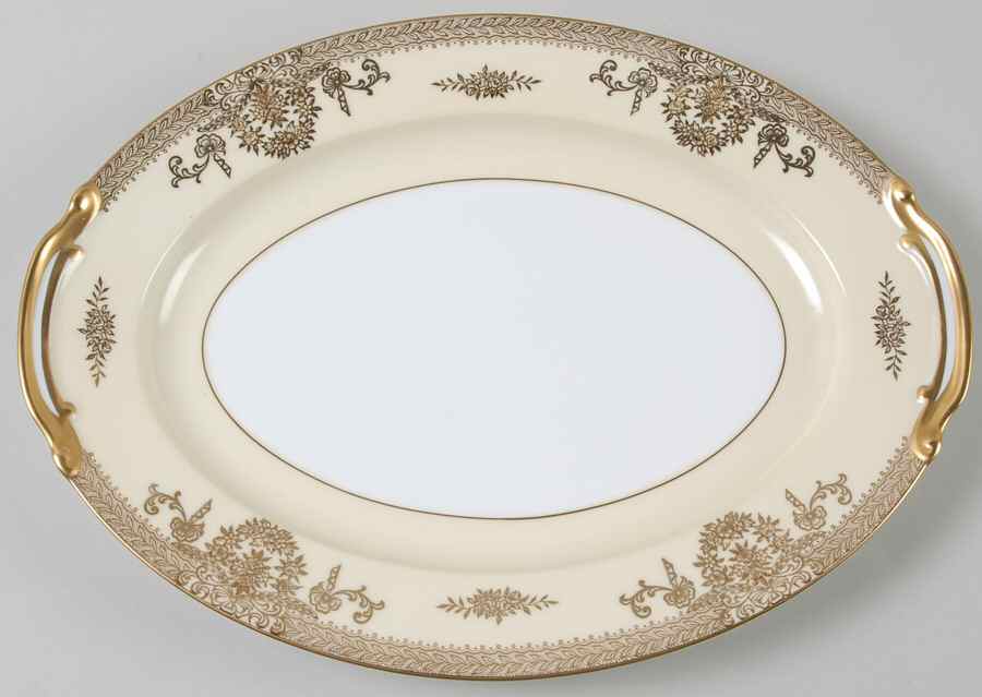 Goldlea 11" Oval Serving Platter by Noritake-1