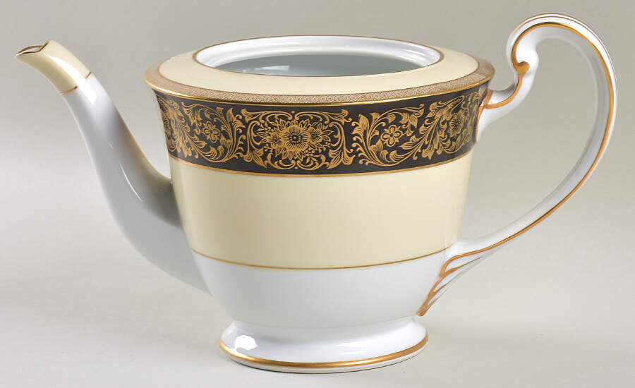 Goldlea Teapot No Lid by Noritake-1
