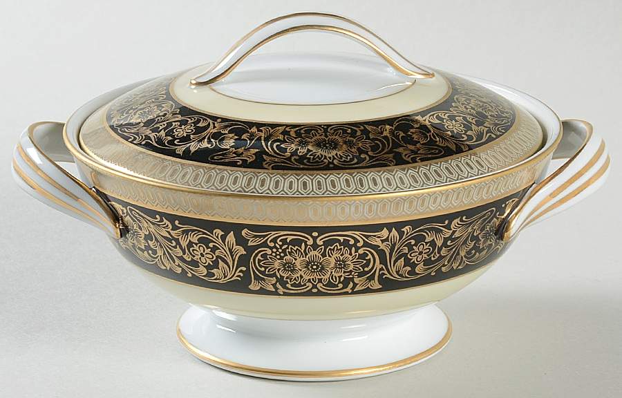 Goldlea Sugar Bowl & Lid by Noritake-1