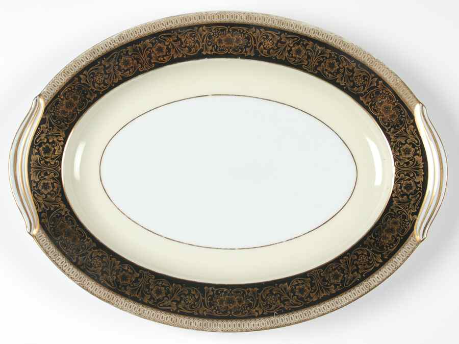 Goldlea 11" Oval Serving Platter by Noritake-1