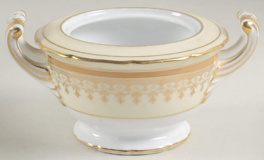 Goldleigh Sugar Bowl No Lid by Noritake-1