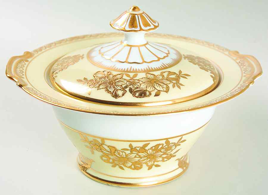 Goldlinda Sugar Bowl & Lid by Noritake-1