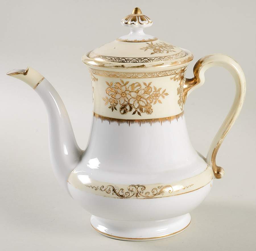 Goldlinda Coffee Pot & Lid by Noritake-1