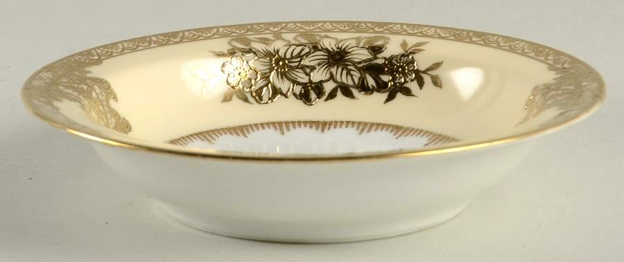 Goldlinda Rim Fruit/Dessert (Sauce) Bowl by Noritake-1