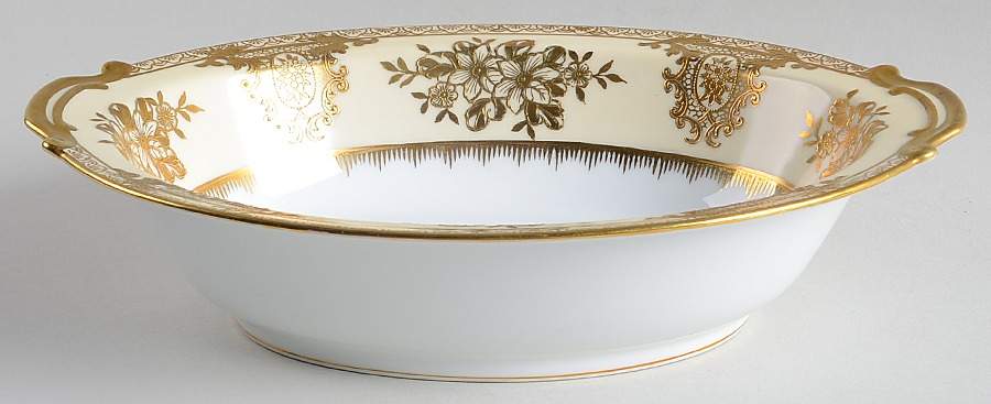 Goldlinda 10" Oval Vegetable Bowl by Noritake-1