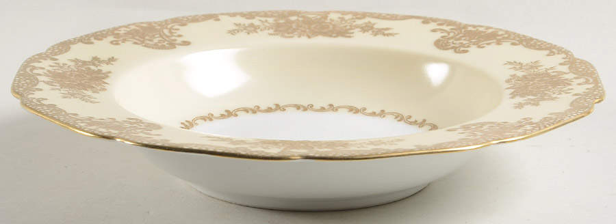 Goldlure Rim Soup Bowl by Noritake-1
