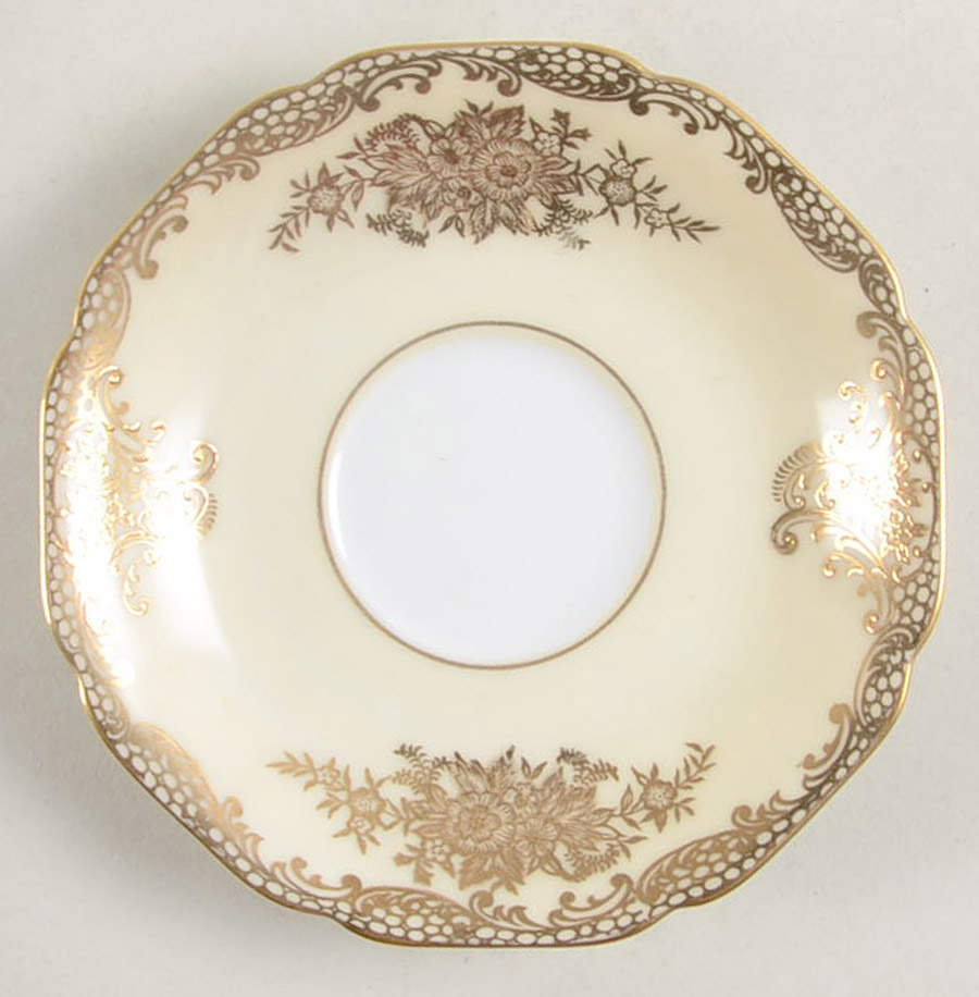 Goldlure Saucer for Demitasse Cup by Noritake-1