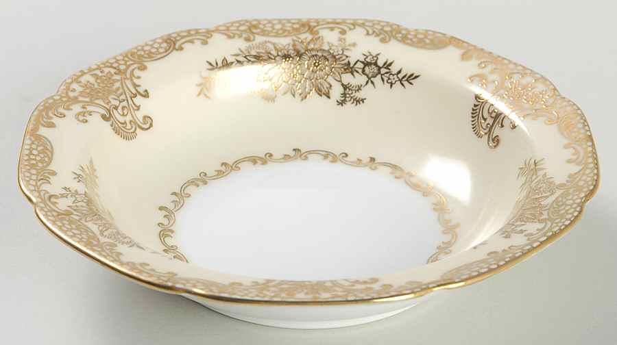 Goldlure Rim Fruit/Dessert (Sauce) Bowl by Noritake-1