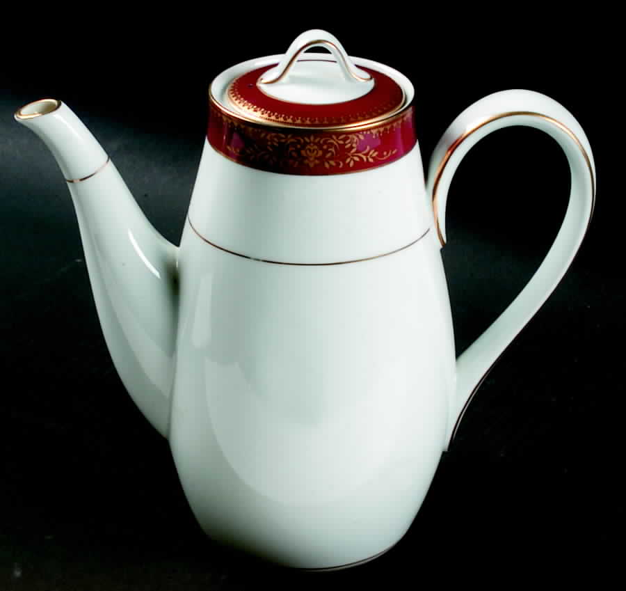 Goldmere Coffee Pot & Lid by Noritake-1
