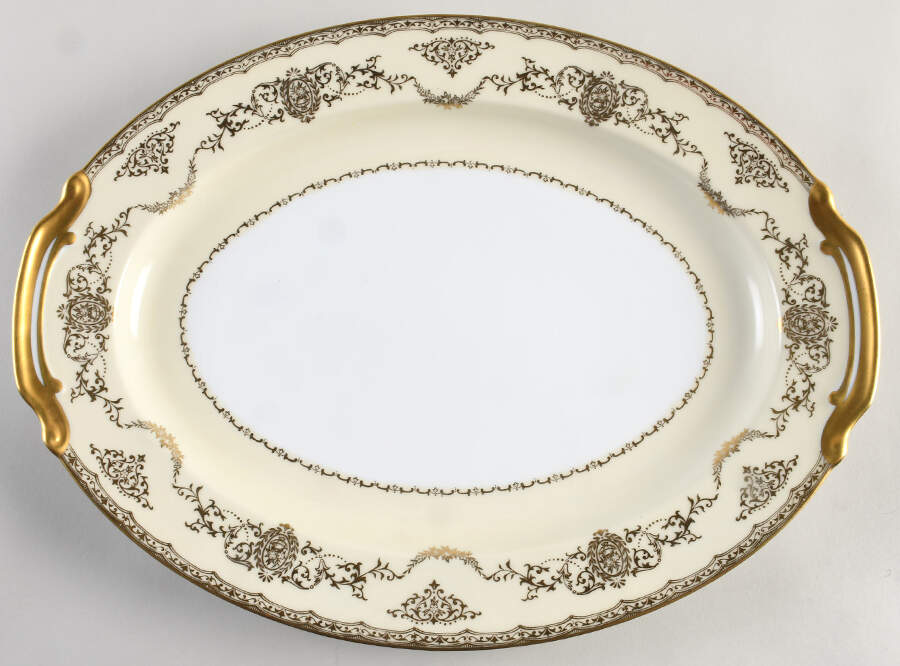 Goldmount 16" Oval Serving Platter by Noritake-1
