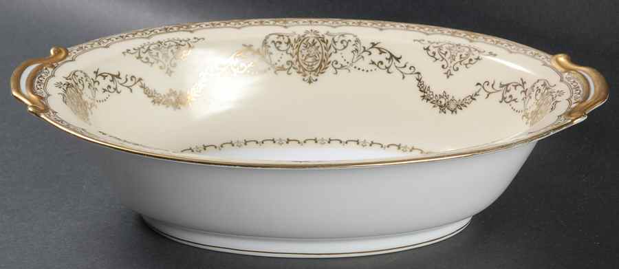 Goldmount 10" Oval Vegetable Bowl by Noritake-1