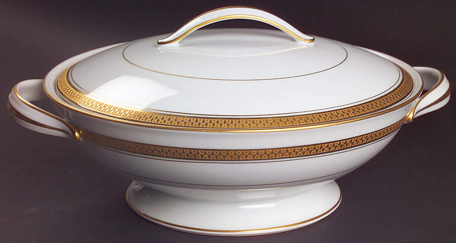 Goldridge Round Covered Vegetable by Noritake-1