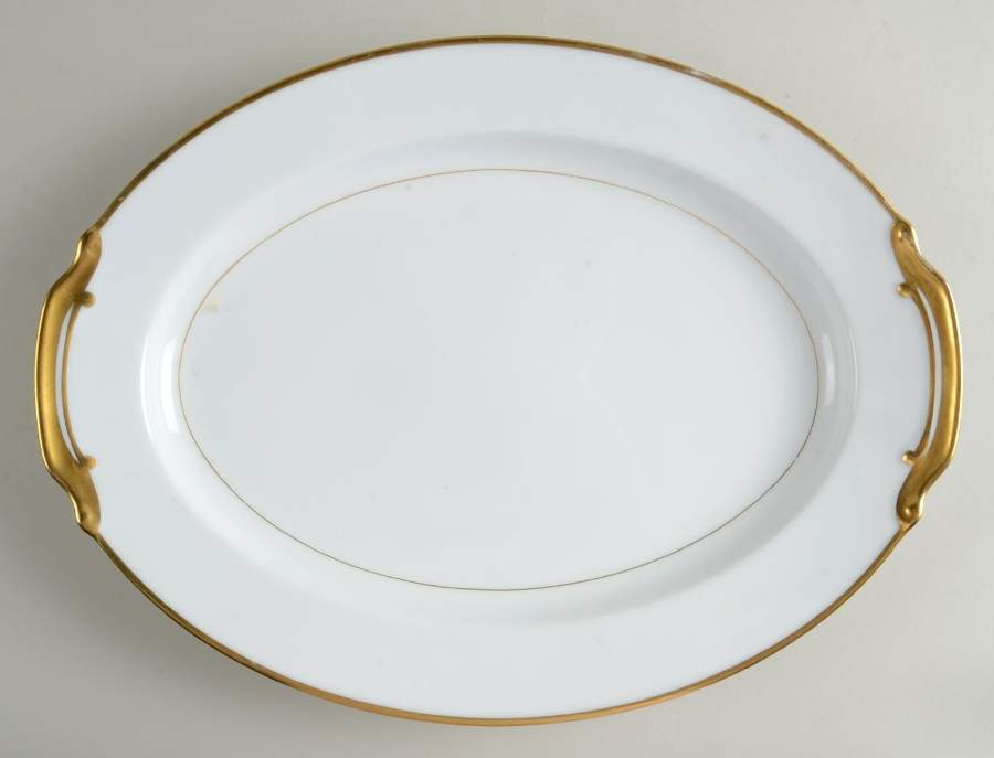 Goldray 16" Oval Serving Platter by Noritake-1