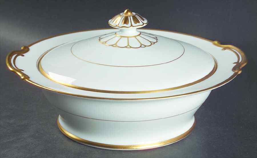 Goldray Round Covered Vegetable by Noritake-1