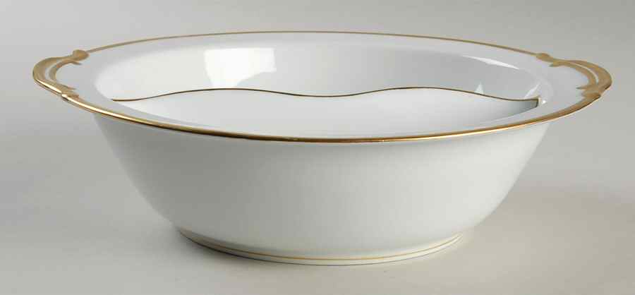 Goldray Round Divided Vegetable Bowl by Noritake-1