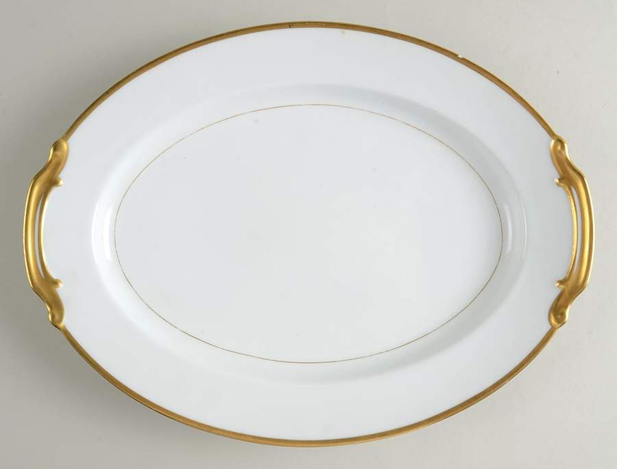 Goldray 13" Oval Serving Platter by Noritake-1
