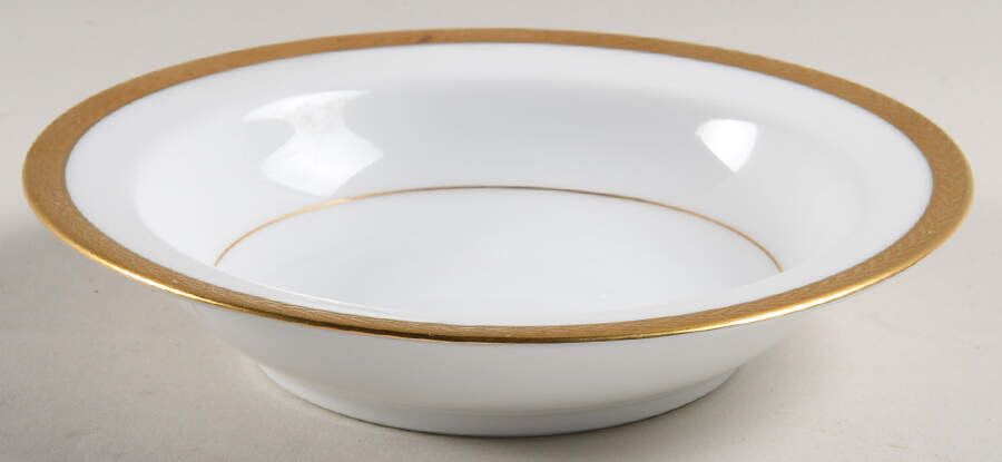 Goldream Rim Fruit/Dessert (Sauce) Bowl by Noritake-1