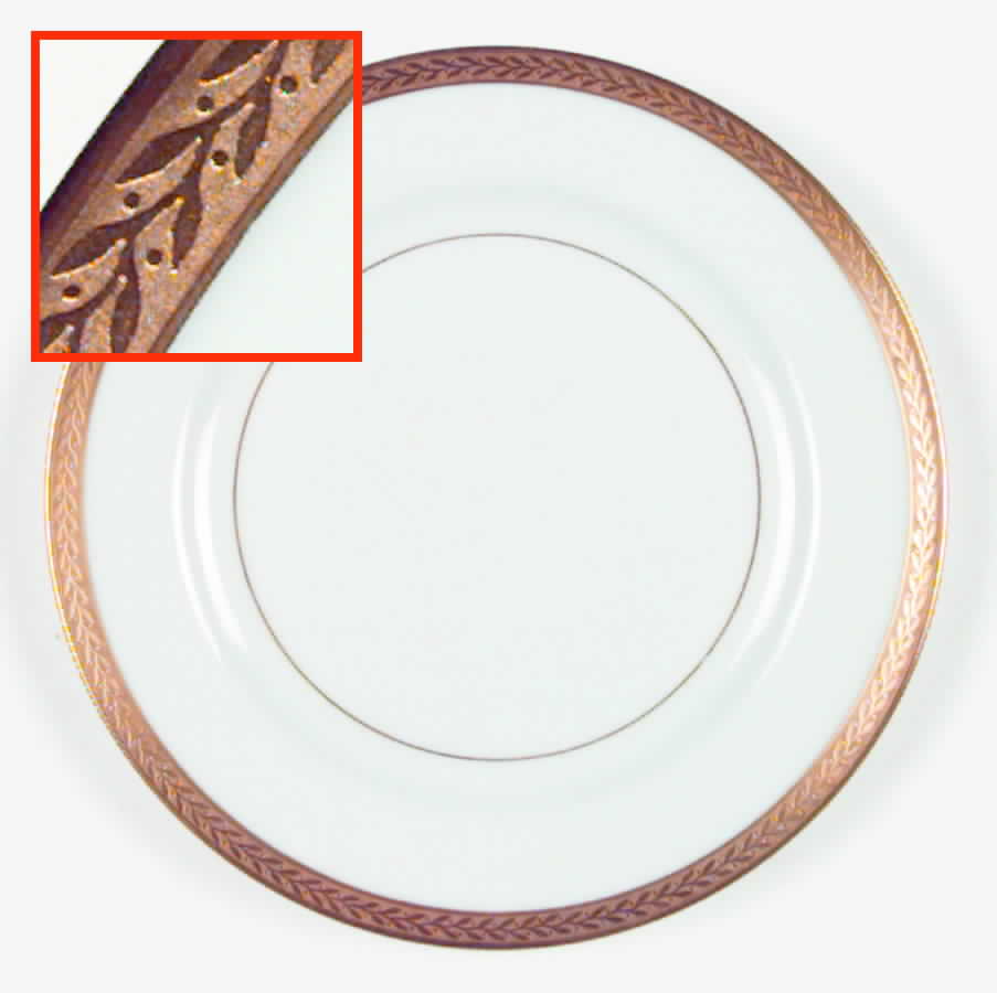 Goldream Bread & Butter Plate by Noritake-1