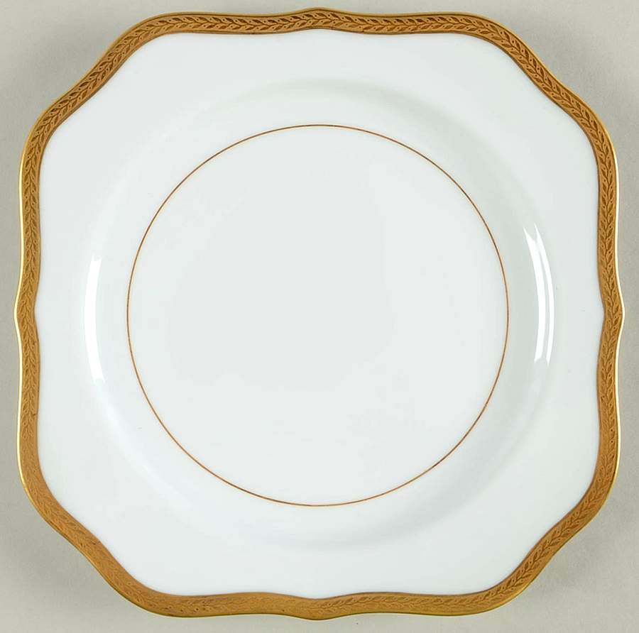 Goldream Square Salad Plate by Noritake-1