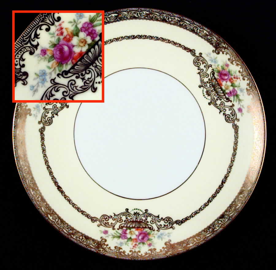 Goldrina Bread & Butter Plate by Noritake-1