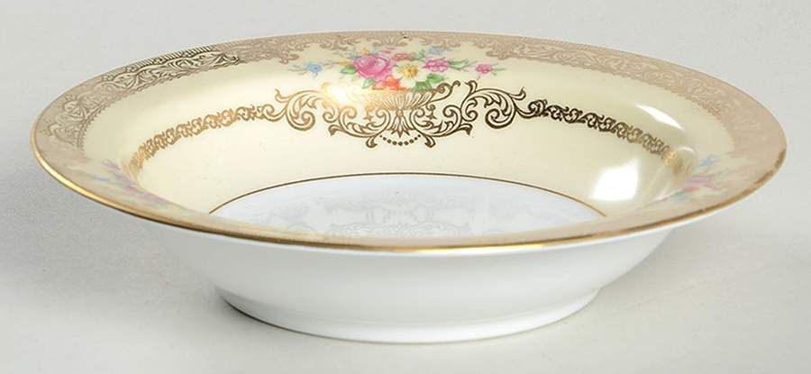 Goldrina Rim Fruit/Dessert (Sauce) Bowl by Noritake-1