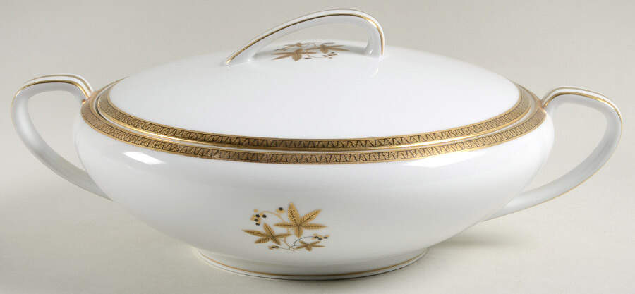 Goldston Round Covered Vegetable by Noritake-1