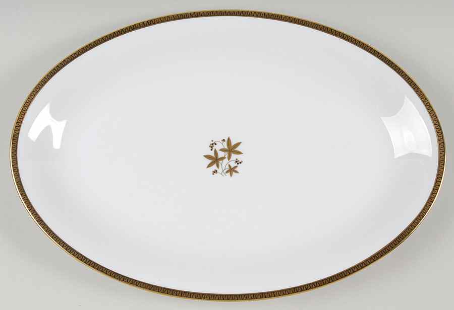 Goldston 16" Oval Serving Platter by Noritake-1
