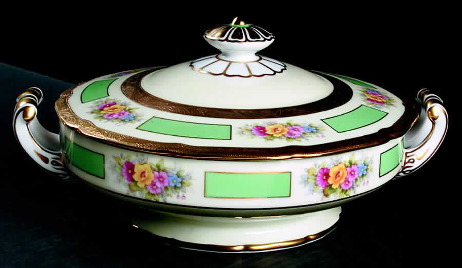 Goldtonia Round Covered Vegetable by Noritake-1