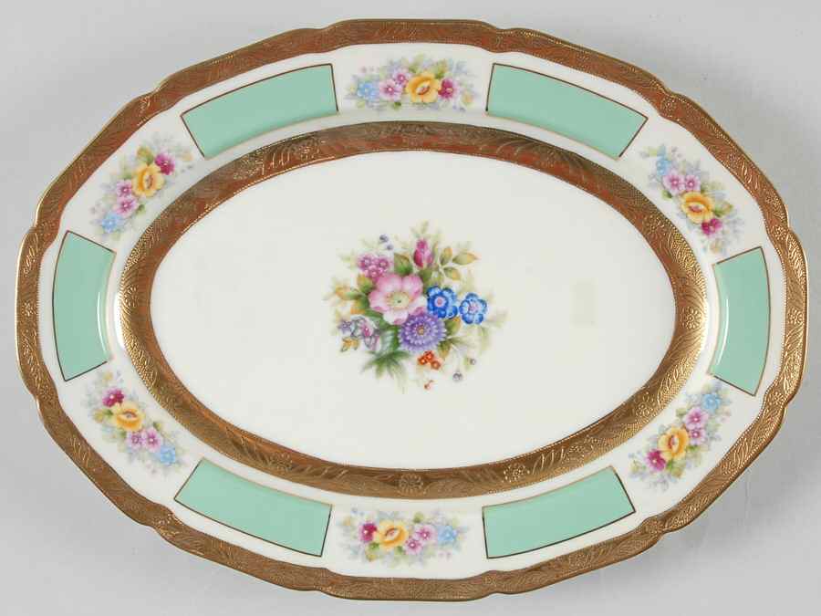 Goldtonia 11" Oval Serving Platter by Noritake-1