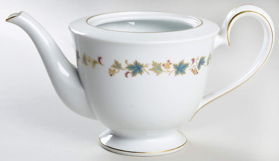 Goldvine Teapot No Lid by Noritake-1