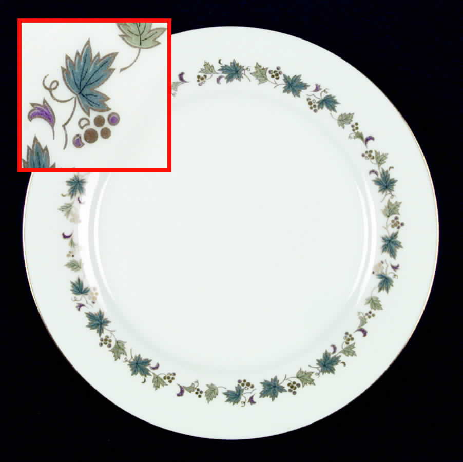 Goldvine Dinner Plate by Noritake-1